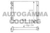 AUTOGAMMA 101061 Radiator, engine cooling